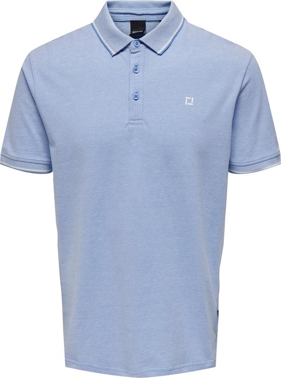Only & Sons Polo Onsfletcher Slim Ss Polo Noos 22024827 Marina/marina W Taille Homme - L