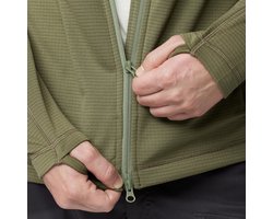 Fjällräven Abisko Lite Fleece Heren Outdoorvest - Green - XXL