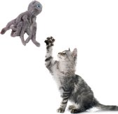 Katten speeltjes Katten Speelgoed Kattenspeeltjes Katten Hengel Octopus Excl. Hengel – Grijs