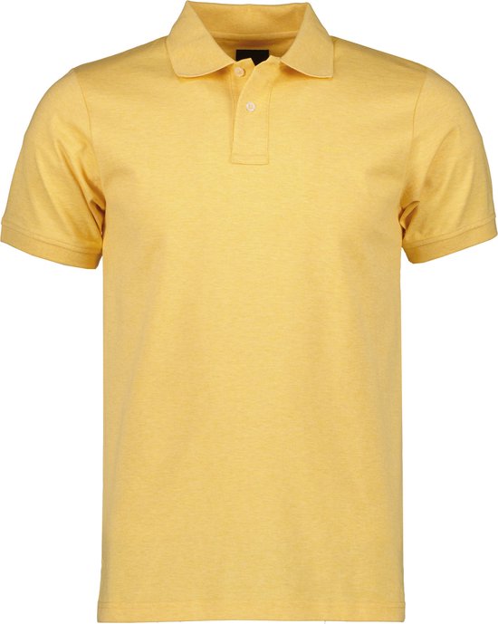 Jac Hensen Polo - Modern Fit - Geel - 3XL Grote Maten