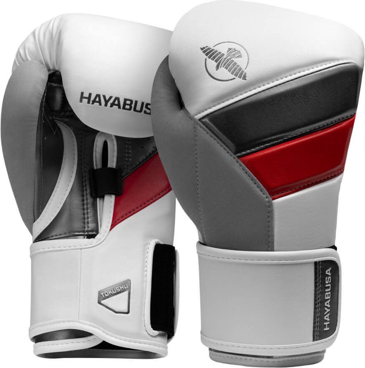 Hayabusa T3 Bokshandschoenen - Special Edition - Wit / Rood 14 oz