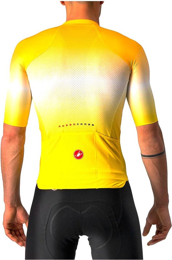 CASTELLI Aero Race 6.0 Jersey T-shirt voor heren, Licht Zwart, M