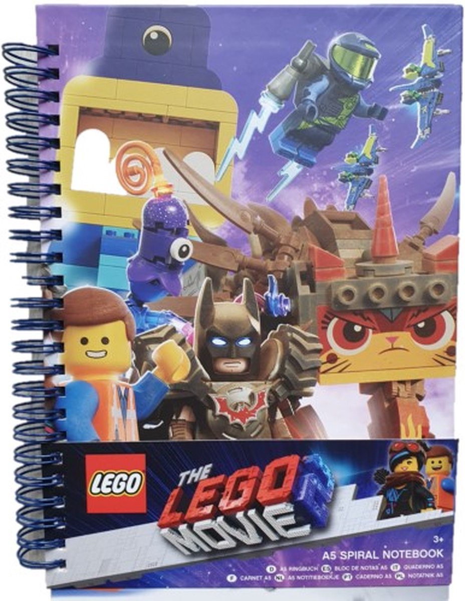 Lego Movie Notebook - notitieboek - schrift - ringband - A5