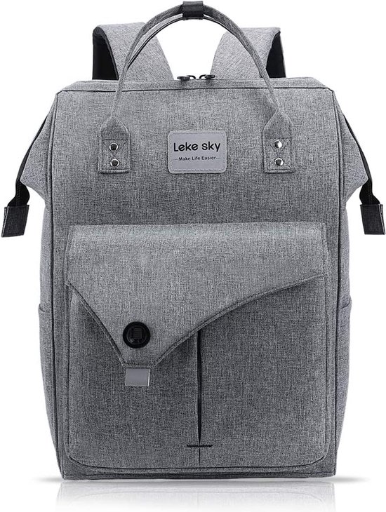 Chase Chic Kleine Rugzak voor Dames, Handtassen met Rug van Leer, Schooltassen met Afneembare Gitaarriem, Koffie