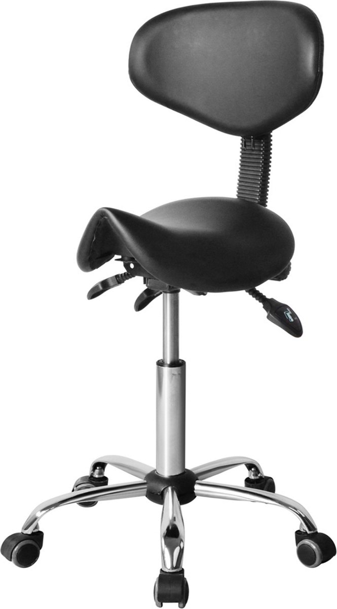Een ergonomische kapperskruk vindt u bij