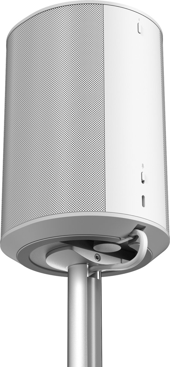 Spectral speakerstands - speaker standaard voor Sonos Era 100 - aluminium buis, voet zilver (SP100-SV) van Spectral — afbeelding 4