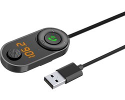 Phreeze FM Transmitter + Carkit Auto -Automatische Ruisonderdrukking - Bluetooth V5.1 - Handsfree Modus - Geschikt voor Siri en Google Assistant