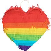 Boland - Minipiñata Heart - Anniversaire, Fête d'enfants, Fête à thème - Pride