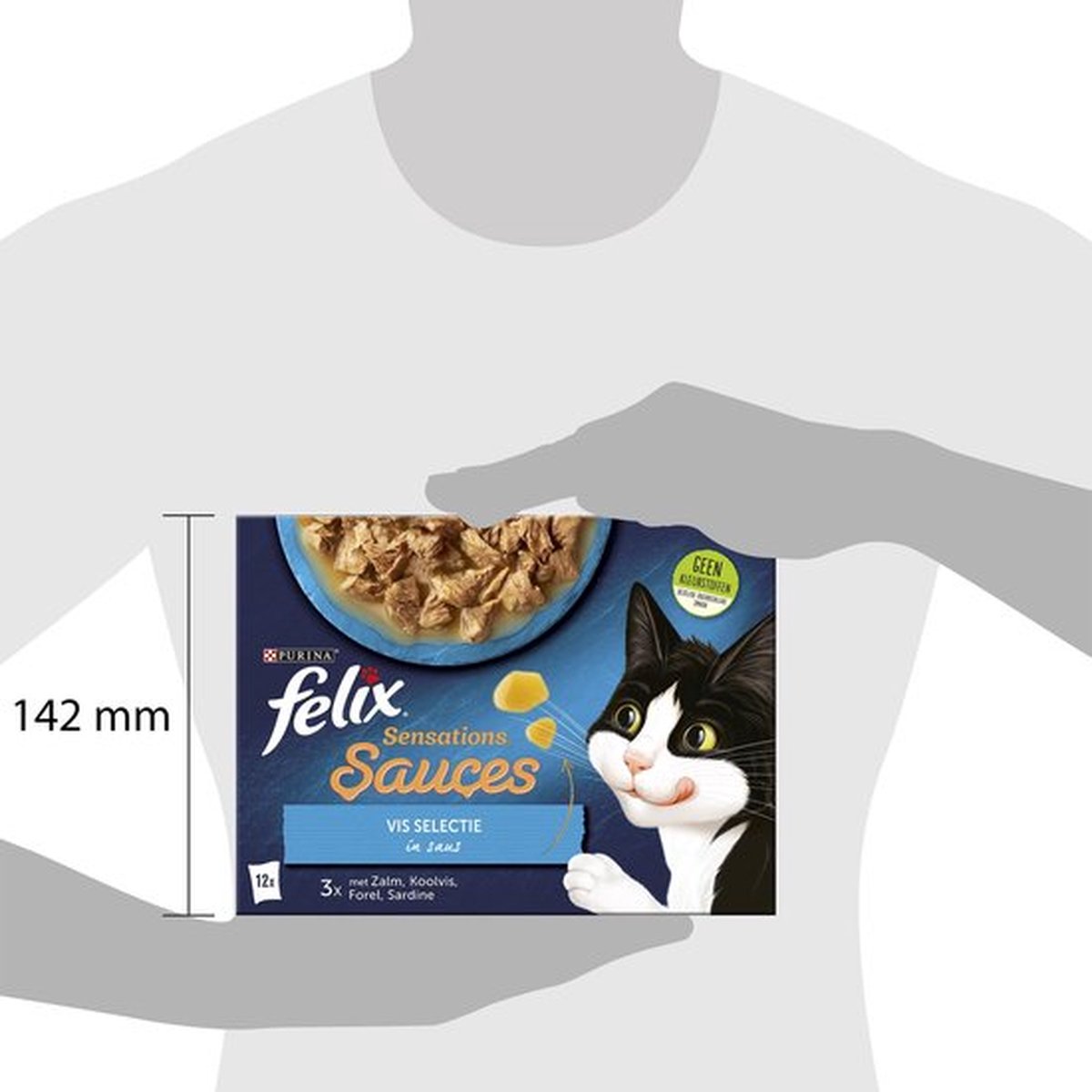 Felix Sensations en gelée pour chat adulte Viandes 12 x 100 g