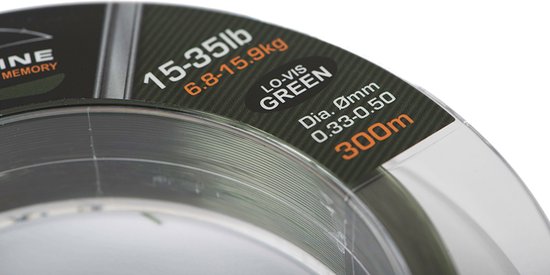 Fox Exocet Pro Double Tapered Line Lo-Vis Green (300m) - Maat : 0.30-0.50mm van Merkloos — afbeelding 2