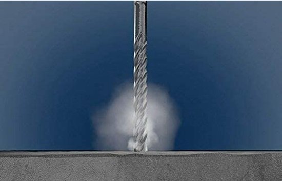 Foret à Béton SDS Plus Fischer Quattric II - Pointe Carbure 4 Taillants - Pour Perforateurs - Diamètre à Préciser