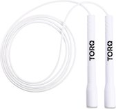 Corde à Jump TORQ Voltage - corde à sauter (blanche) 10ft (305cm) - ⌀4mm - 97gr - manche long