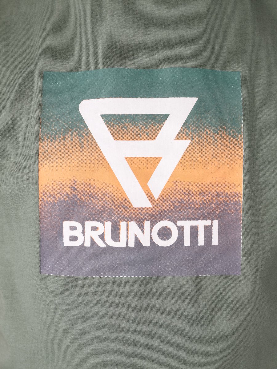 Brunotti Jahny-Logosquare Jongens T-shirt 176 Groen
