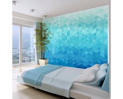 Fotobehang - Azure pixel