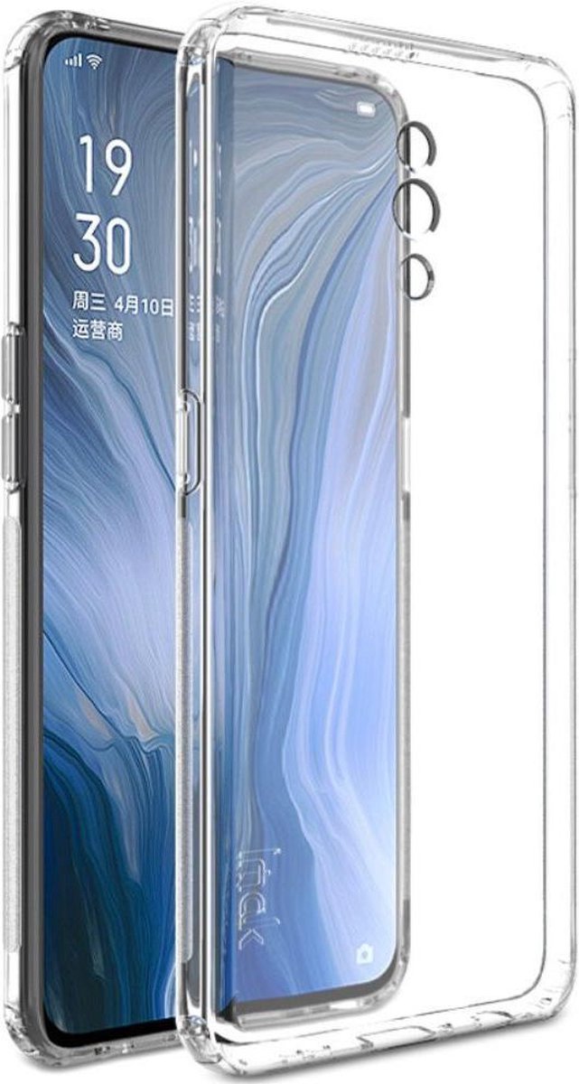 Transparant Dun TPU Hoesje Geschikt voor Oppo Reno | Back Cover | Lichtgewicht | Ultra Dun Hoesje | Flexibel | Zacht TPU | Doorzichtig