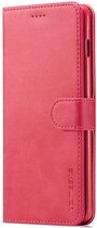 Samsung Galaxy S10 Retro Book Case Portemonnee Hoesje Rood