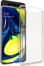 Samsung Galaxy A80 Hoesje Dun TPU Transparant