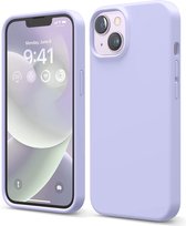 Coque Casemania pour Apple iPhone 14 Plus Violet - Coque arrière en Siliconen liquide