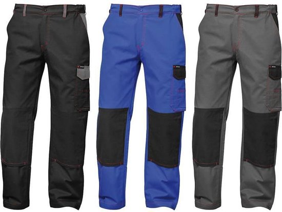 Pantalon de travail et de loisir, couleur gris, taille 62 | bol.com