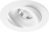 Noxion LED Spot Leda IP44 Wit 2700K 6W | Beste Kleurweergave - Dimbaar