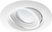 Noxion LED Spot Droplet Kantelbaar Wit 6W 400lm 36D - 927 Zeer Warm Wit | Zaagmaat 85mm - IP44 - Beste Kleurweergave - Dimbaar.