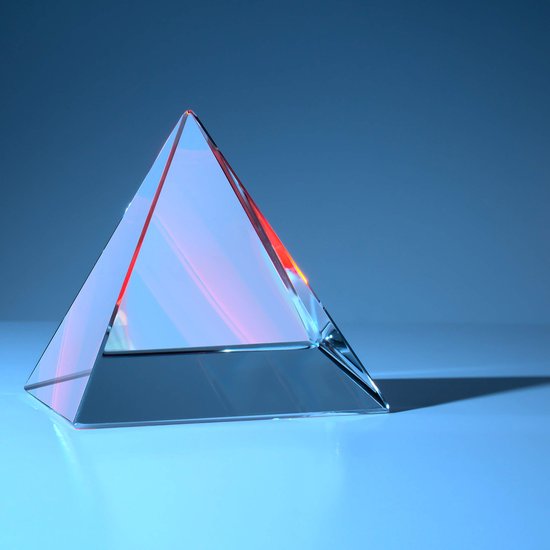 Acheter Pyramide de cristal en verre optique, prisme arc-en-ciel