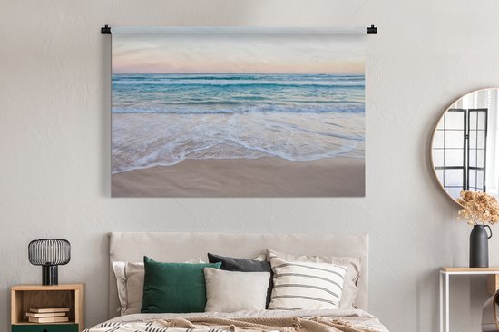 Tapisserie - Tissu mural - Plage - Mer - Pastel - 180x120 cm - Tapisserie