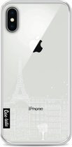 Casetastic Softcover Apple iPhone X - Paris City houses White