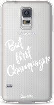 Casetastic Softcover Samsung Galaxy S5  - But First Champagne