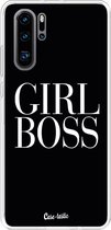 Casetastic Huawei P30 Pro Hoesje - Softcover Hoesje met Design - Girl Boss Print