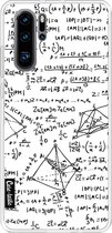 Casetastic Huawei P30 Pro Hoesje - Softcover Hoesje met Design - You Do The Math White Print