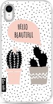 Casetastic Apple iPhone XR Hoesje - Softcover Hoesje met Design - Cactus Love Print