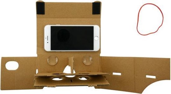 GadgetBay Universele Cardboard VR Glasses - Karton DIY | bol.com