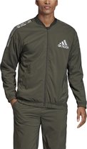 Adidas - Sport ID Trainingsjack - Groen - Maat L