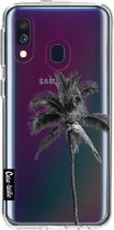 Casetastic Softcover Samsung Galaxy A40 (2019) - Palm Tree Transparent