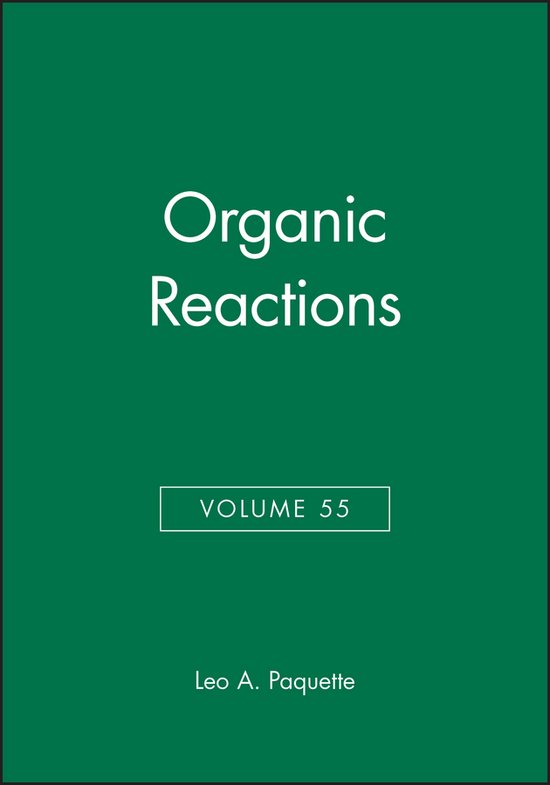 Organic Reactions - cover