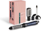 SILQ BEAUTY 1200W Multi Hair Styling Brush - hetelucht droogborstel - 360° roterende volumeborstel - föhn, stijltang & kruller - 3 instellingen & 4 mondstukken