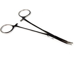X2 Kromme Onthaaktang - 15cm - Vistang - Arterietang - Hakensteker