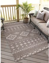 Flycarpets Caprenia Buitenkleed Indoor & Outdoor Vloerkleed - Bruin - 280x380 cm