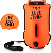 Buddyswim Live Love Swim Boei 20l Oranje 20 Liters