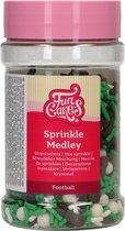 FunCakes Sprinkles Taartdecoratie - Sprinkle Medley - Voetbal - 180g