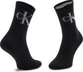Calvin Klein Jeans Women Sock Rib (1-pack) - dames sokken - zwart - Maat: One size