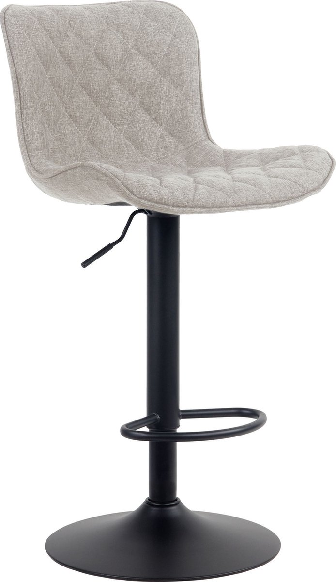 Lot de 2 Tabourets de bar - CLP - Emma - Piètement en Métal - Hauteur Lot de 2 Tabourets de bar - CLP - Emma - Piètement en Métal - Hauteur