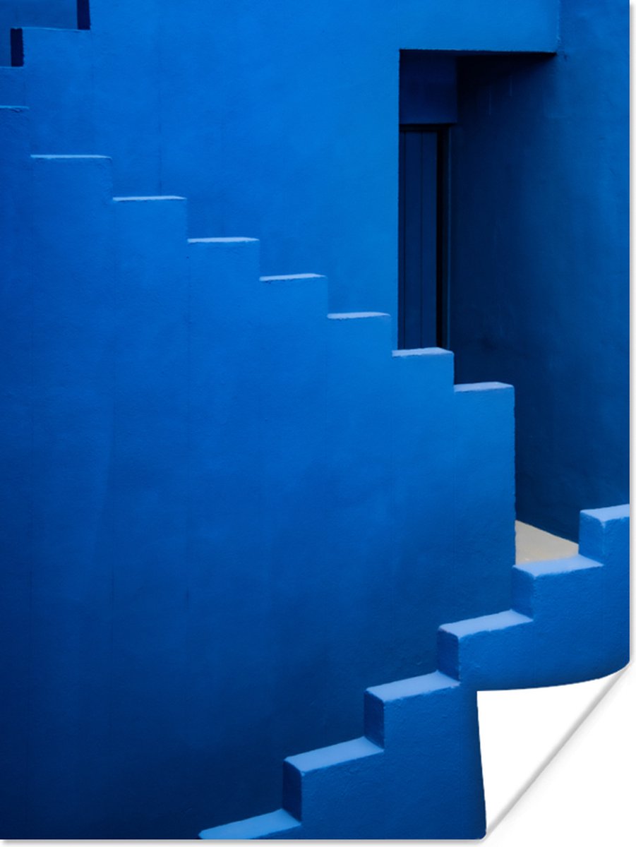 Blauw - Trap - Architectuur - Gebouw