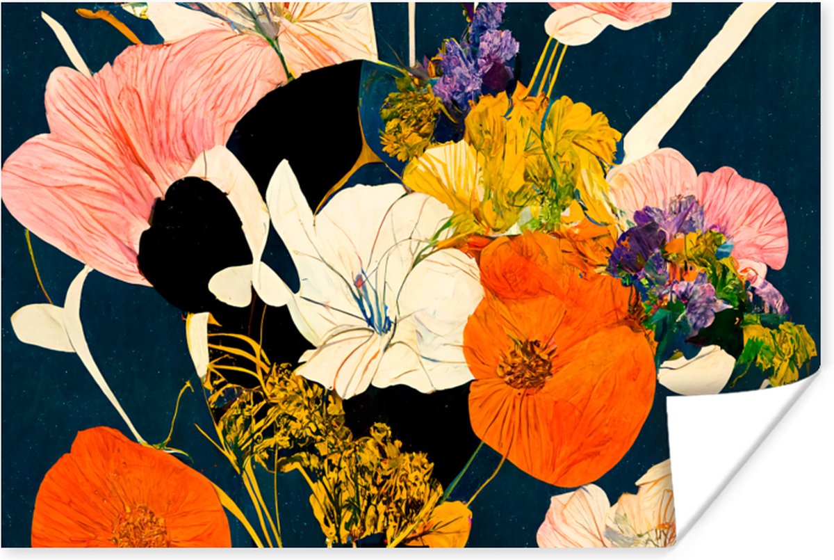 Bloemen - Vaas - Schilderij - Planten