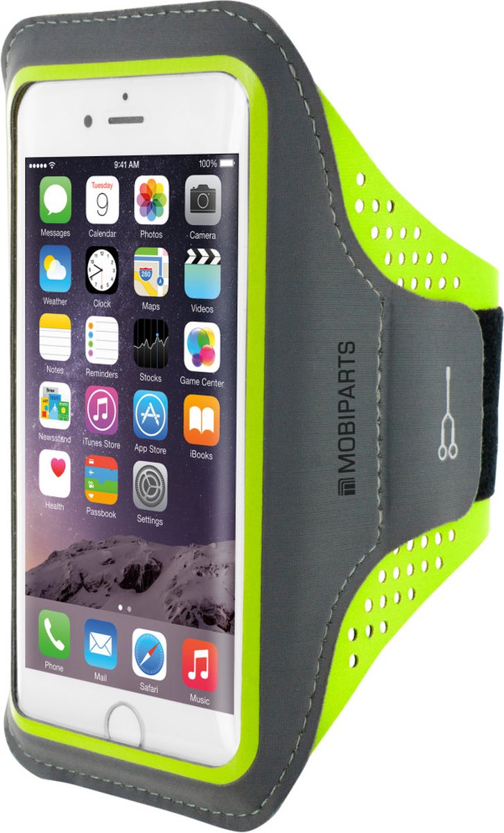 Hardloop Sportarmband geschikt voor - Groen - Mobiparts