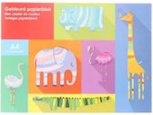 Bloc de papier coloré - Multicolore - Papier - A5 - 60 feuilles - Artisanat - DIY - Créatif - Artisanat