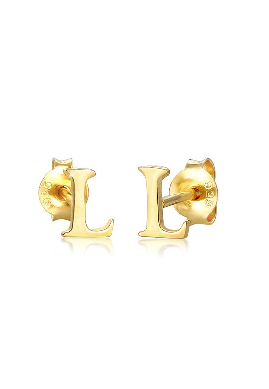 HANLI Hartvormige initialen kettingen voor vrouwen - 14k vergulde, sierlijke letterketting, eenvoudige alfabetketting van L gepersonaliseerde monogramnaamketting voor vrouwen, sieraden