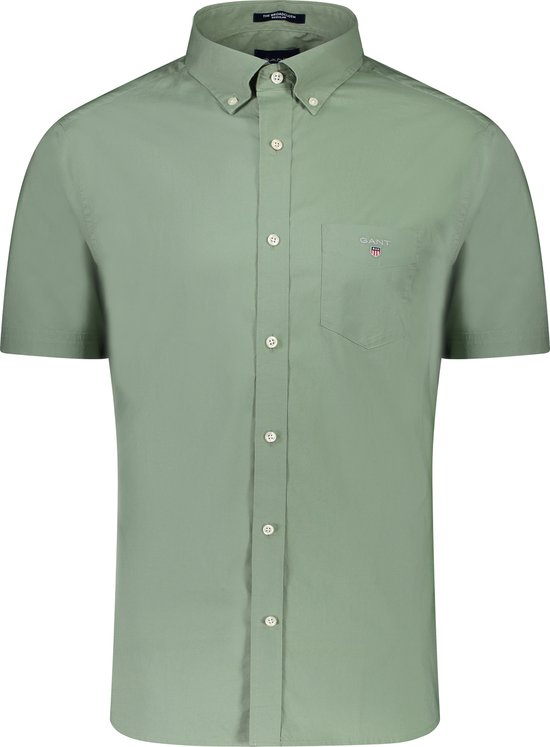 Gant Overhemd Groen Normaal - Maat XL - Mannen - Lente/Zomer Collectie -  Katoen | bol.com