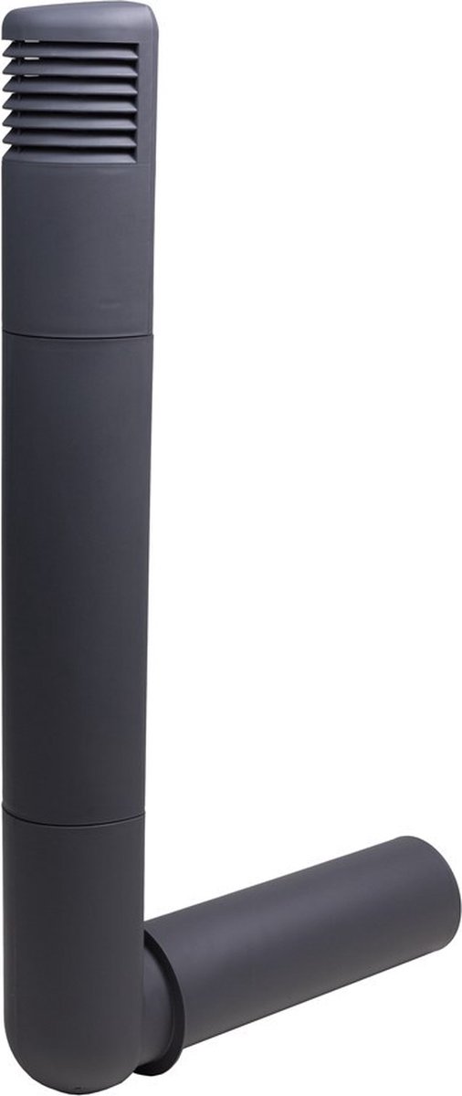 Ventilatieschacht Ross T177 125mm donkergrijs